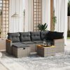 Garden Sofa Set Gray