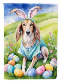 Saluki Easter Egg Hunt Garden Flag Mailbox Flag Decorative Yard Flag Banner Outside Patio Artwork Yard Flower Beds, Garden Size, Multicolor
