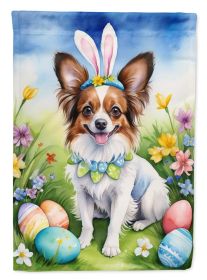 Papillon Easter Egg Hunt Garden Flag Mailbox Flag Decorative Yard Flag Banner Outside Patio Artwork Yard Flower Beds, Garden Size, Multicolor