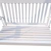 Front Porch Swing with Armrests, Wood Bench Swing with Hanging Chains,for Outdoor Patio ,Garden Yard, porch, backyard, or sunroom,Easy to Assemble